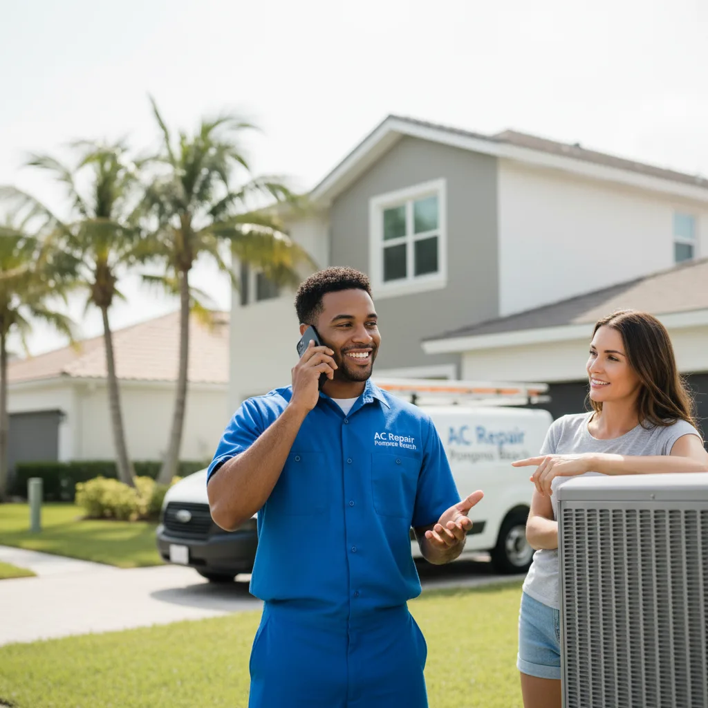 AC Repair Pompano Beach customer support in Hatboro